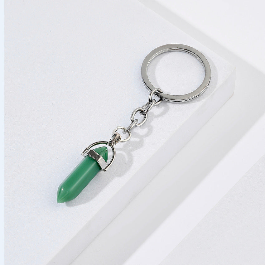 Wholesale Natural Stone Keychains